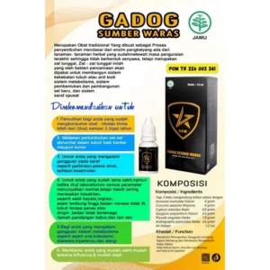 Jamu Tetes Gadog Sumber Waras